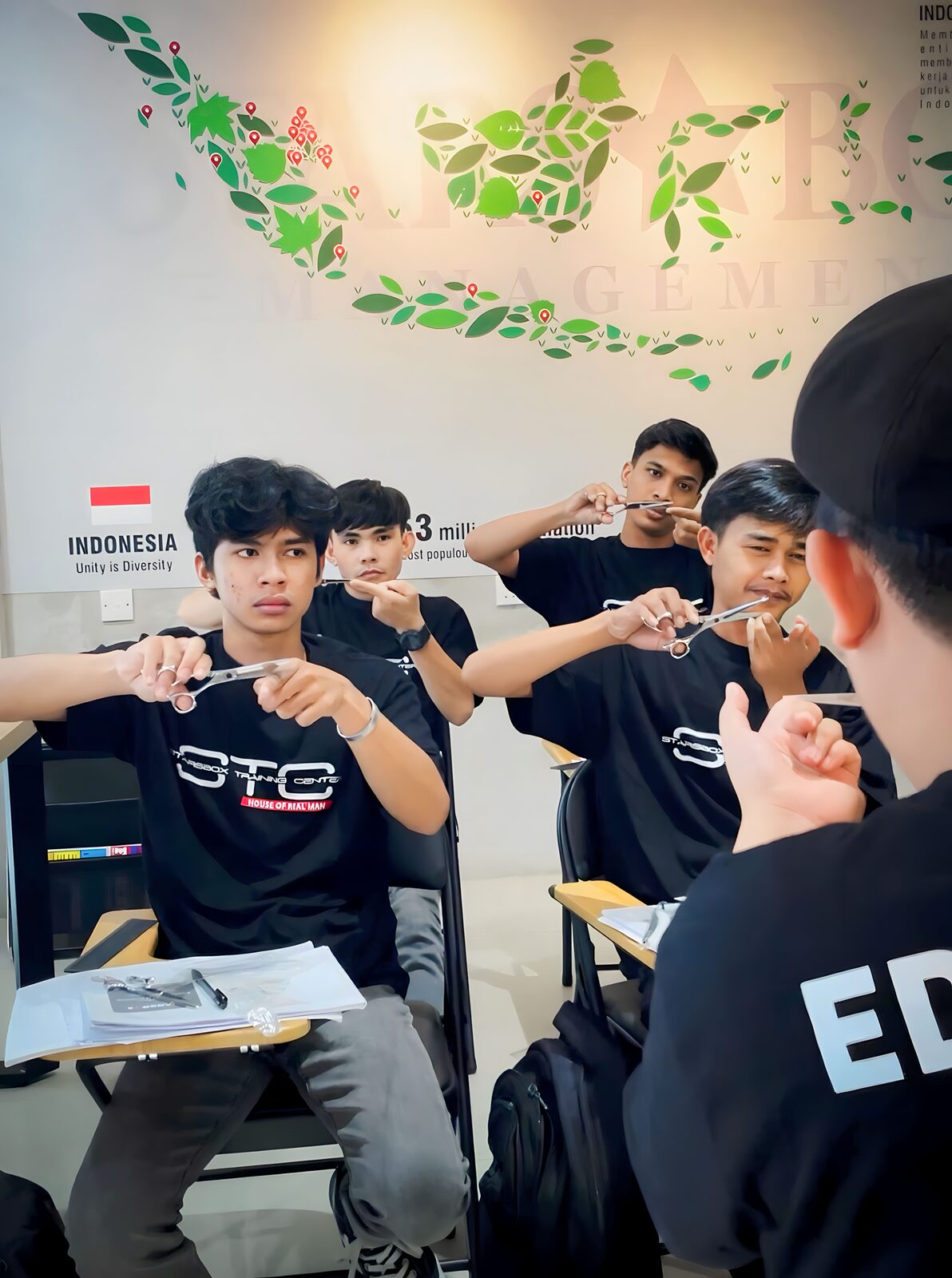 Kelas Sekolah Barber Starsbox
